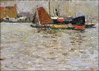 De ces trois peintres, lequel a exécuté, en 1906, cette toile nommée ''Soleil de Rotterdam'' ?
