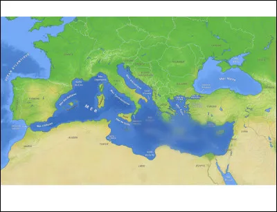 La mer Noire et la mer ....