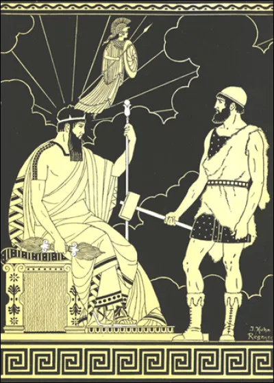 Quelle divinité jaillit de la tête de Zeus ?