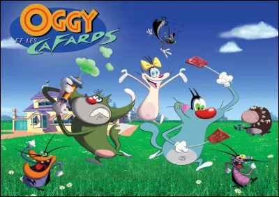 ''Oggy et les Cafards'' : comment se nomment les trois cafards ?