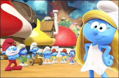 ''Les Schtroumpfs'' : de quelle couleur est le pelage d'Azraël ?