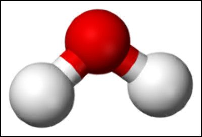 Quel est le nom de la molécule d'eau ?