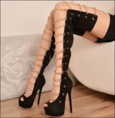 Grâce a quoi les chaussures à talons sont-elles revenues à la mode à partir du XX siècle ?