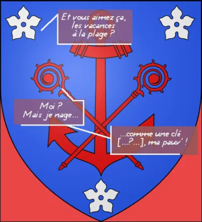 La vérité est de dire que la natation ne sert pas à grand-chose, dans ces eaux-là ! Où sommes-nous ?