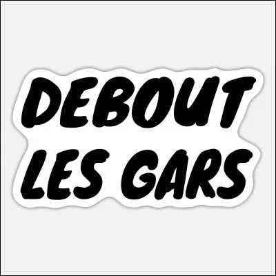 ''Debout les gars" est un titre de quel chanteur vivant ?