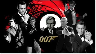 James bond, personnage de fiction est un agent secret américain.