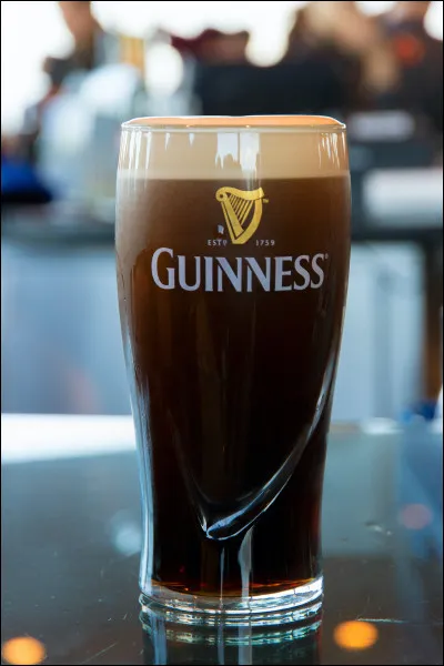 Guinness est une marque de bière écossaise.