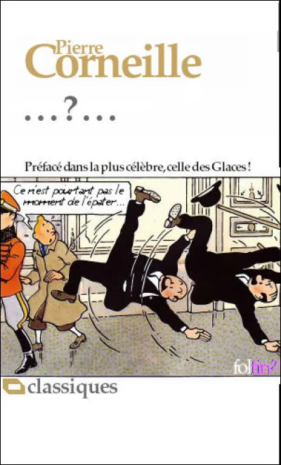 L'année suivante sera encore celle d'une comédie, titrée ... (Complétez !)