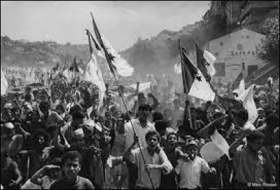 En quelle année l'Algérie a-t-elle obtenu son indépendance ?