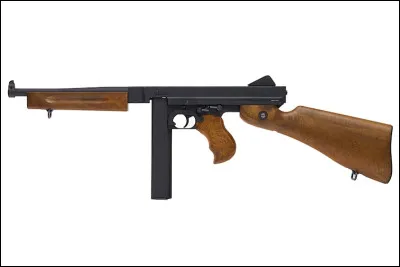 Quel est le nom de ce pistolet mitrailleur ?