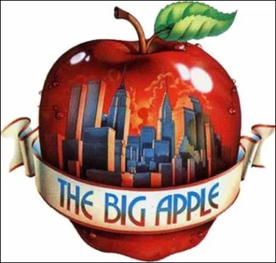 Quelle ville est surnommée "The Big Apple" ?