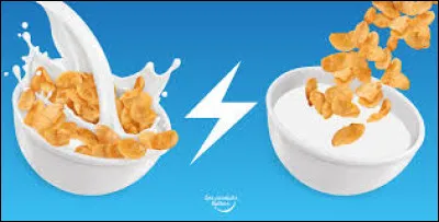 Mets-tu le lait avant ou après les céréales ?