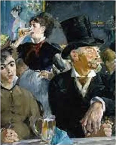 Lequel de des trois impressionnistes a exécuté ce tableau intitulé ''Au Café'' ou ''Café-concert'', en 1878 ?