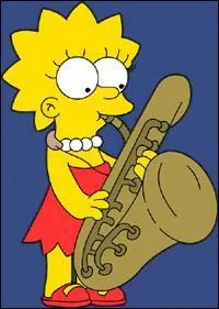 Lisa joue du saxophone ?