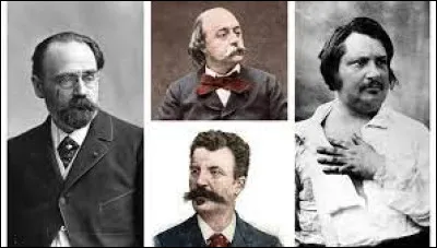 Littérature : À quel courant littéraire appartiennent Balzac, Flaubert et Zola ?