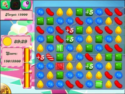 Quel est le nom correct de ce jeu où l'on doit ''éliminer'' des bonbons ?