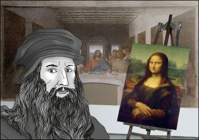 De quel pays sont originaires Léonard de Vinci et Donatello ?