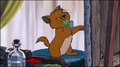 À quel endroit les chatons tombent-ils de la moto d'Edgar ?