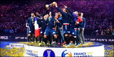Jusqu'à maintenant, combien de fois la France a-t-elle gagné les Championnats du monde masculin de handball ?