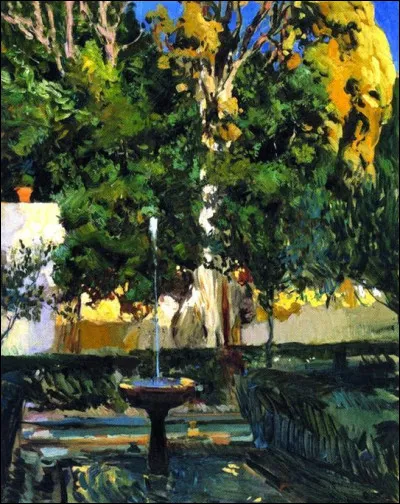 Qui a peint "Les cyprès de la sultane" ?