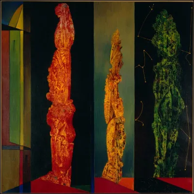 Qui a peint "Les trois cyprès" ?