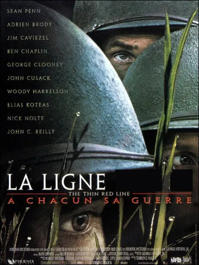 Quel est ce film de Terrence Malick qui met en scène l'armée américaine pendant la guerre du pacifique ?