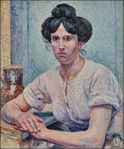 En 1905, quel néo-impressionniste, a immortalisé cette dame dans son tableau nommé ''Portrait de femme, la blanchisseuse (Philiberte Givort) '' ?