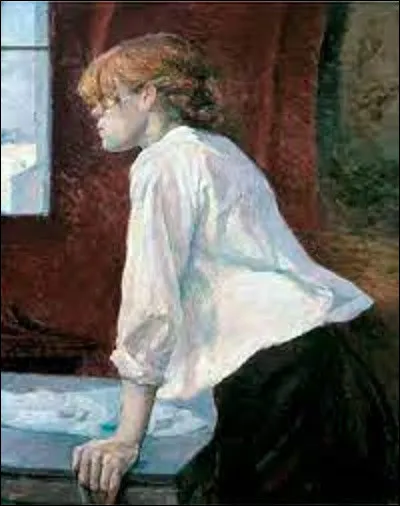 De ces trois postimpressionnistes, lequel a peint cette toile intitulée ''La Blanchisseuse'', en 1889 ?