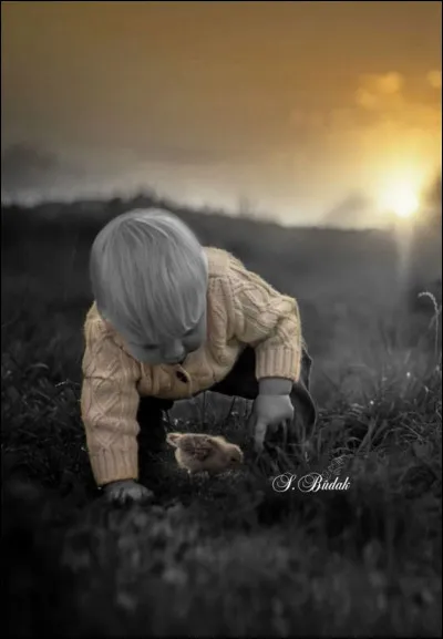 Qui s'adressait à son enfant en chantant les mots pleins d'émotion "Petit, n'écoute pas ton père partir, même si jamais il ne revient, va-t-en courir dans le jardin..." ?