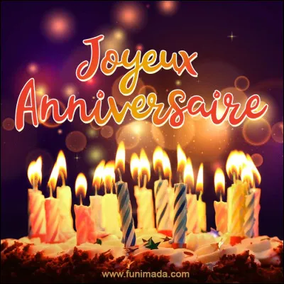 Philo, Dom et Titi se sont chargés des bougies, chaque année elles pèsent de plus en plus lourd, ils se sont cassé le dos ! On aime plaisanter, et à qui souhaitons-nous un joyeux anniversaire ?