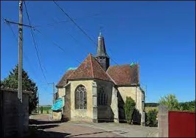 Vous avez sur cette image l'église de l'Assomption-de-la-Sainte-Vierge, à Puits-et-Nuisement. Village Aubois, il se situe en région ...