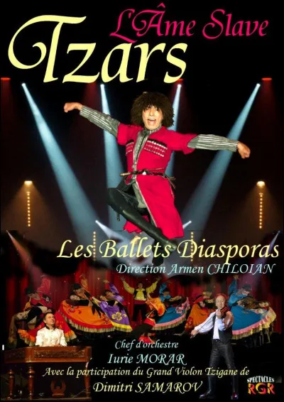 Quel groupe français chantait "Les Tzars" ?