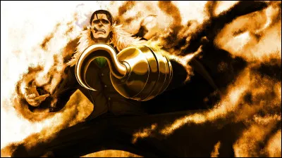 Il est est l'un des sept grands corsaires et chef de l'organisation criminelle Baroque Works. Il cherche à prendre le contrôle du Royaume d'Alabasta pour s'emparer de l'arme antique "Pluton". Qui est-il ?