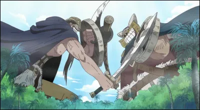 Ce sont deux géants légendaires qui se battent sans relâche depuis des décennies sur l'île de Little Garden. Qui sont-ils ?