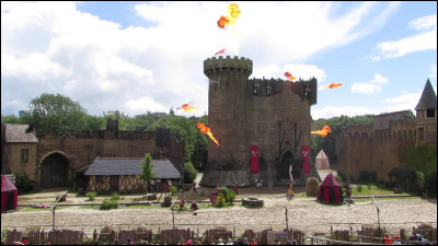 Comment sont appelés les chevaliers qui descendent du donjon en marchant sur le mur ?