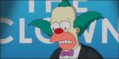 Et enfin, comment le clown dans ''Les Simpson'' se nomme-t-il ?