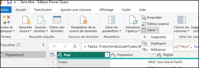 À quoi sert "Gérer/Dupliquer" ?