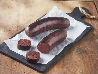 À partir de quel ingrédient fabrique-t-on du boudin noir ?