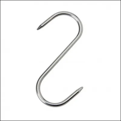 Dans quel domaine peut-on trouver ce crochet en forme de S, appelé ''esse'' ?