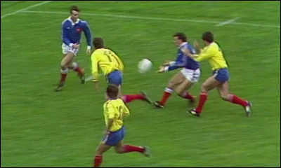 Deuxième match et succès avec 55-12. Qui affrontait les Bleus ce jour là ?