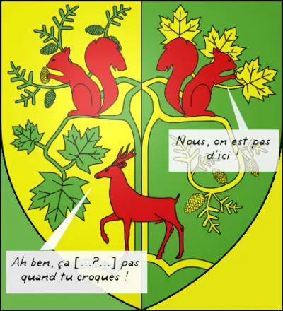 Sur un blason, dès que vous faites du tourisme, vous êtes repérés illico, évidemment !