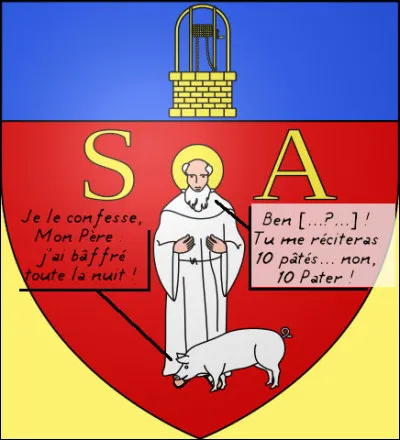 Ça, c'est ce que l'on appelle des "armes parlantes", n'est-ce pas ?