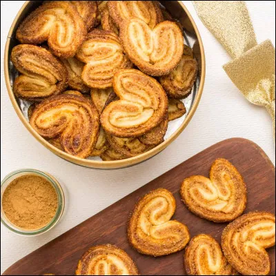 Quels sont ces biscuits en forme de cur ?