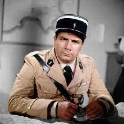 Dans la série des "Gendarmes", quel grade possède Gerber incarné par Galabru ?