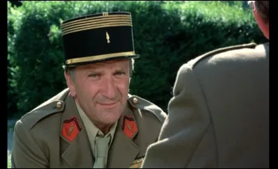 Dans quel film se souvient-on du sergent-chef Chaudard ?