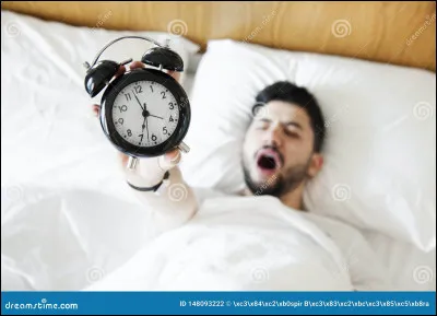 Ah ! c'est le matin... ton réveil sonne, il est 7 heures. Aujourd'hui, tu vas au collège. Si tu n'es plus au collège, alors effectue un petit retour en arrière pour te mettre dans la peau d'un collégien. Si tu n'es pas encore au collège, eh bien imagine ! Tu es vraiment très fatigué et tu fixes ton réveil d'un regard assassin, lorsqu'une pensée te traverse l'esprit. Quelle est-elle ?