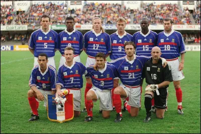 Quel joueur de l'équipe de France de football a marqué le troisième et dernier but contre le Brésil lors de la finale du Mondial 1998 ?