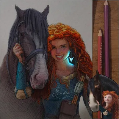 Qui est cette jeune femme rousse ?