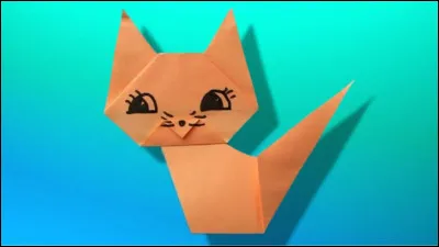 Quel est cet animal en origami ?