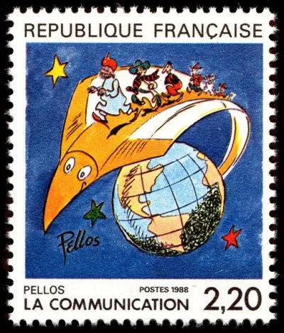 Qui ne connaît pas Pellos, l'infatigable auteur d'une centaine d'albums des célèbres ... [Complétez !] ? Il pratiquait aussi un sport rare en France : lequel ?